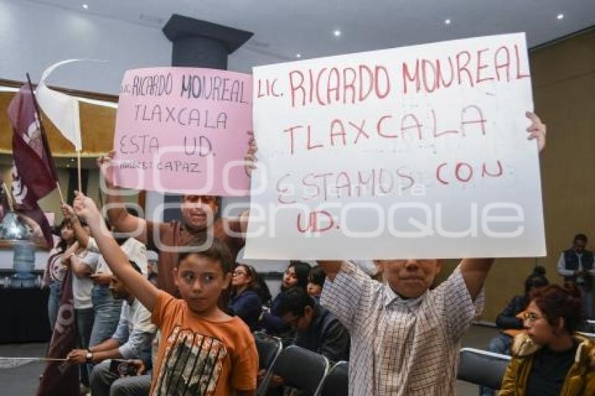 TLAXCALA . RICARDO MONREAL