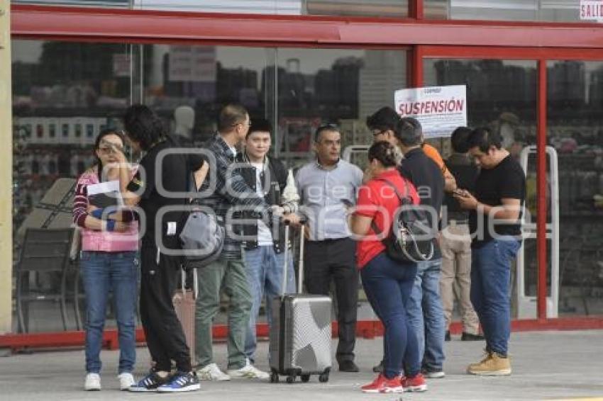 TLAXCALA . SUSPENSIÓN PLAZA CHINA