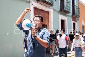 TLAXCALA . MANIFESTACIÓN TEXOLOC