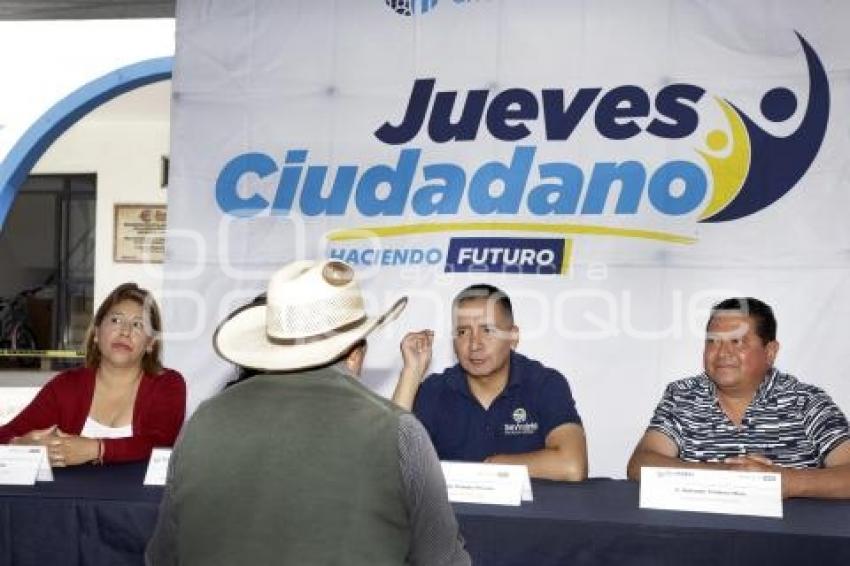 SAN ANDRÉS CHOLULA . JUEVES CIUDADANO