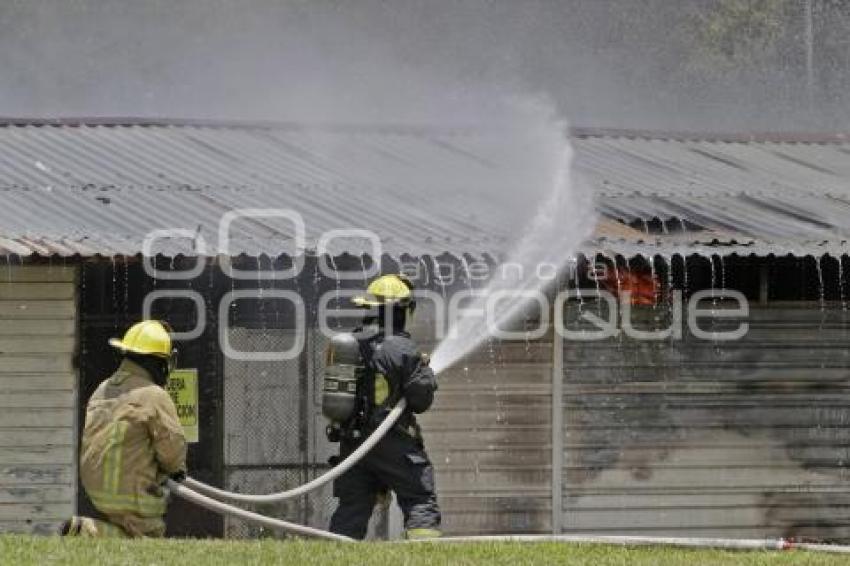 SIMULACRO DE EMERGENCIA QUÍMICA