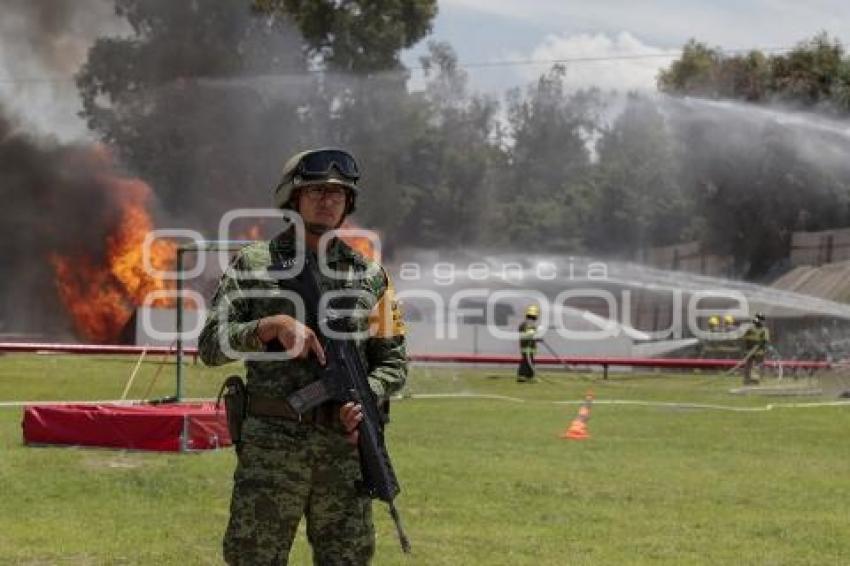 SIMULACRO DE EMERGENCIA QUÍMICA