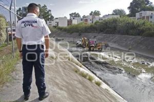 AYUNTAMIENTO . LIMPIEZA EN BARRANCAS