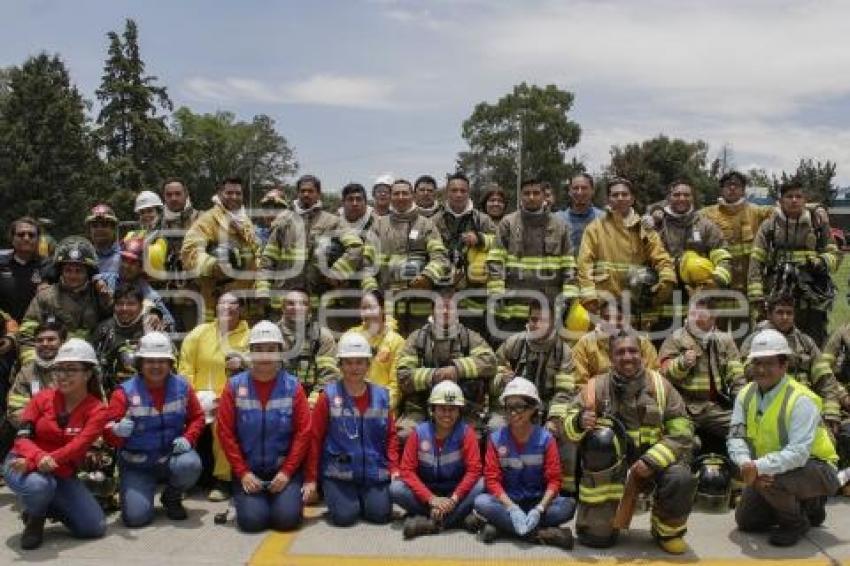 SIMULACRO DE EMERGENCIA QUÍMICA