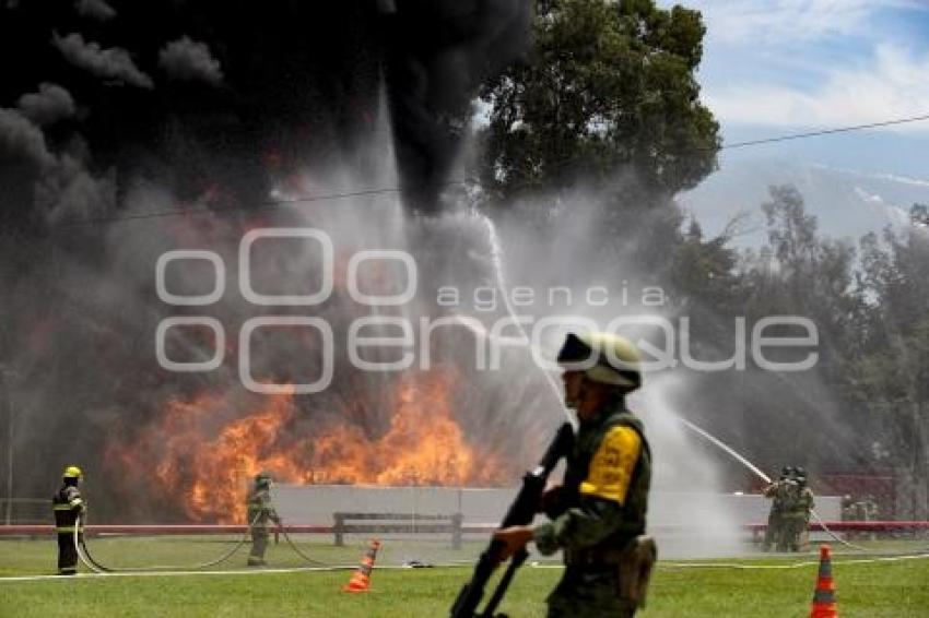 SIMULACRO DE EMERGENCIA QUÍMICA