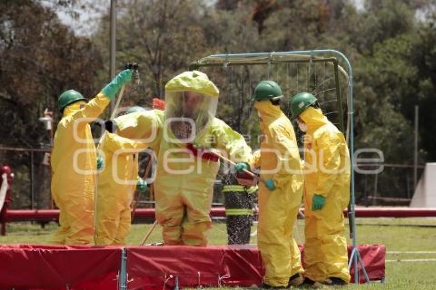 SIMULACRO DE EMERGENCIA QUÍMICA