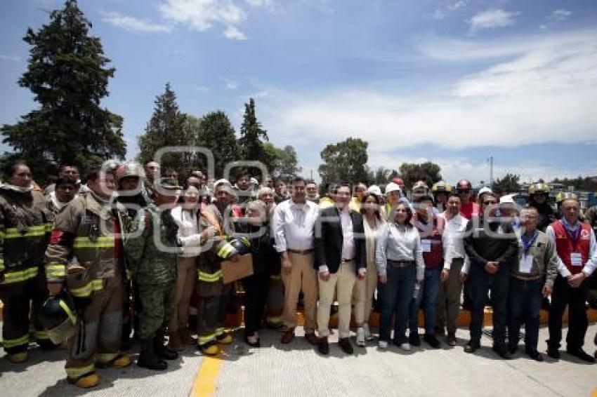 SIMULACRO DE EMERGENCIA QUÍMICA