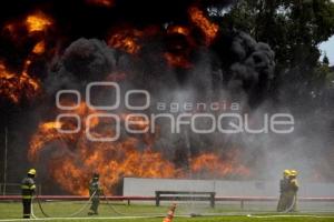 SIMULACRO DE EMERGENCIA QUÍMICA