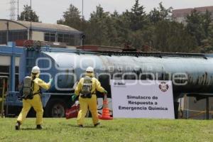 SIMULACRO DE EMERGENCIA QUÍMICA