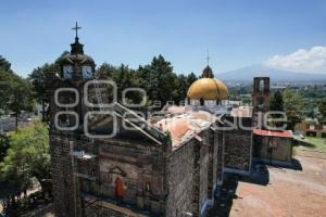 TLAXCALA . TEMPLO TIZATLÁN