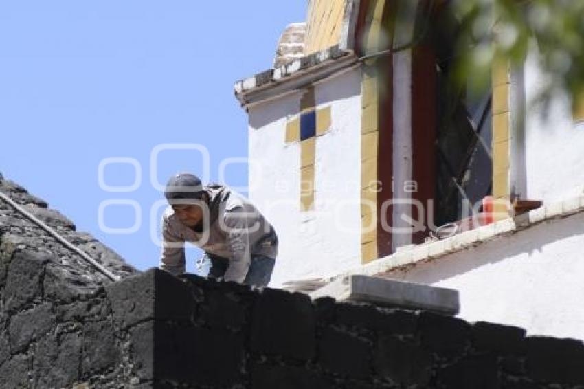 TLAXCALA . TEMPLO TIZATLÁN