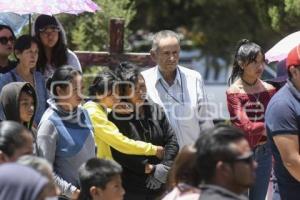 TLAXCALA . SEPELIO POLICÍA