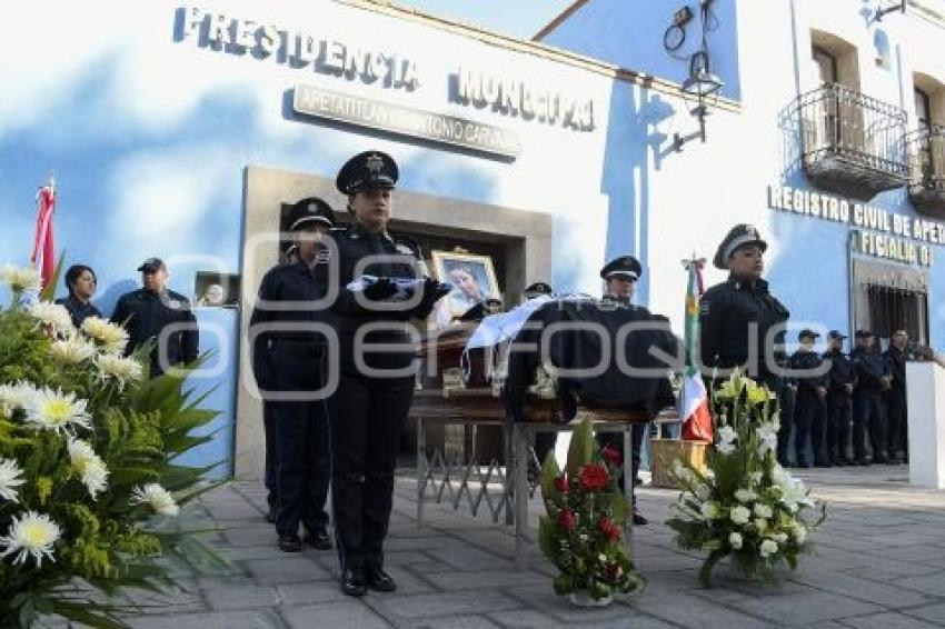 TLAXCALA . HOMENAJE POLICÍA