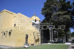 TLAXCALA . TEMPLO TIZATLÁN