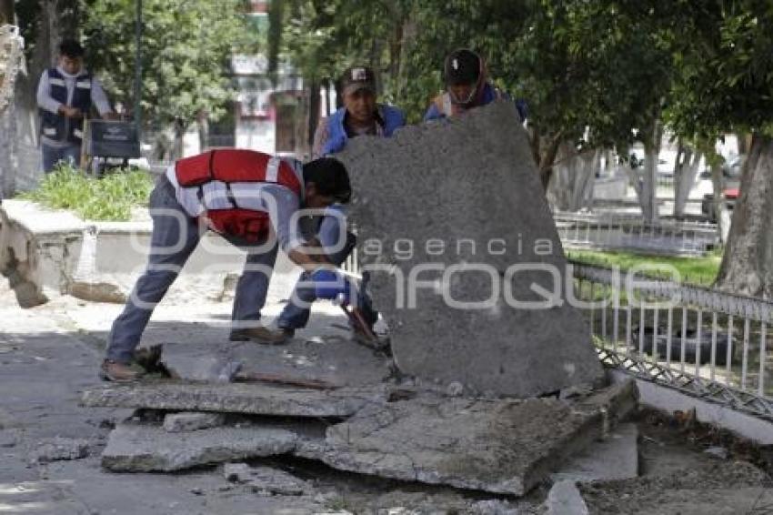 PARQUE DE ANALCO . REHABILITACIÓN