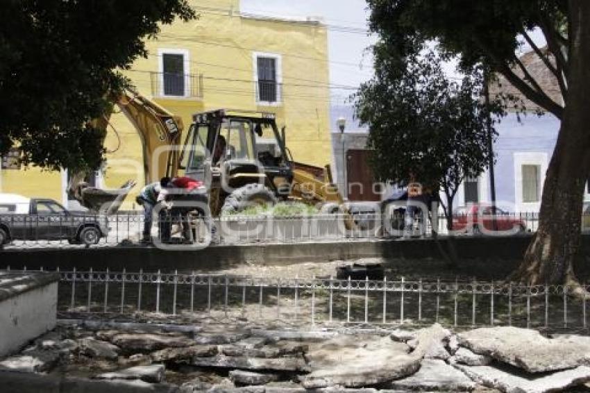 PARQUE DE ANALCO . REHABILITACIÓN