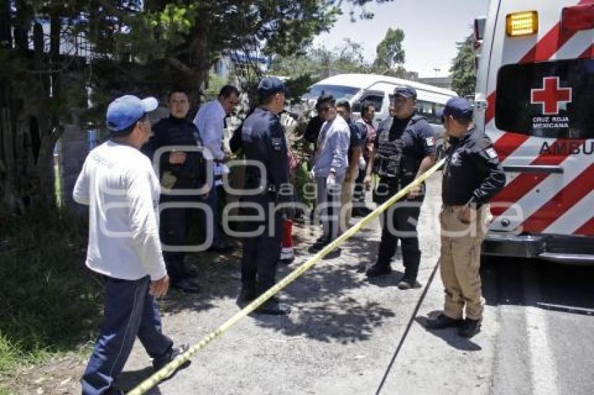 TLAXCALA . ACCIDENTE TRANSPORTE PÚBLICO