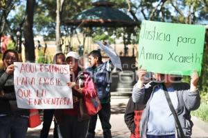 TLAXCALA . MANIFESTACIÓN DESAPARECIDA