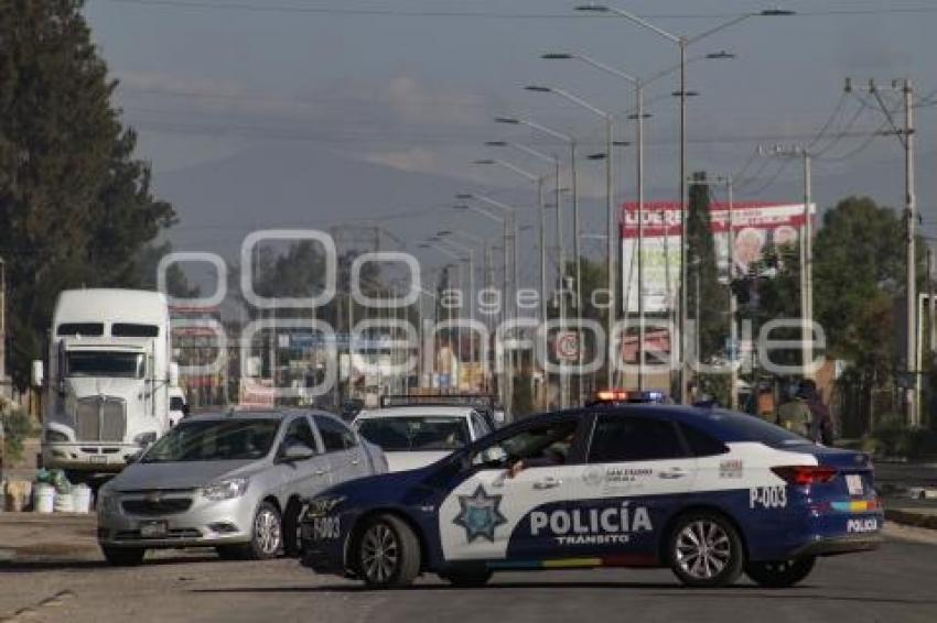 SAN PEDRO CHOLULA . MANIFESTACIÓN