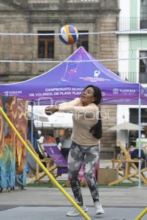 TLAXCALA . VOLEIBOL DE PLAYA