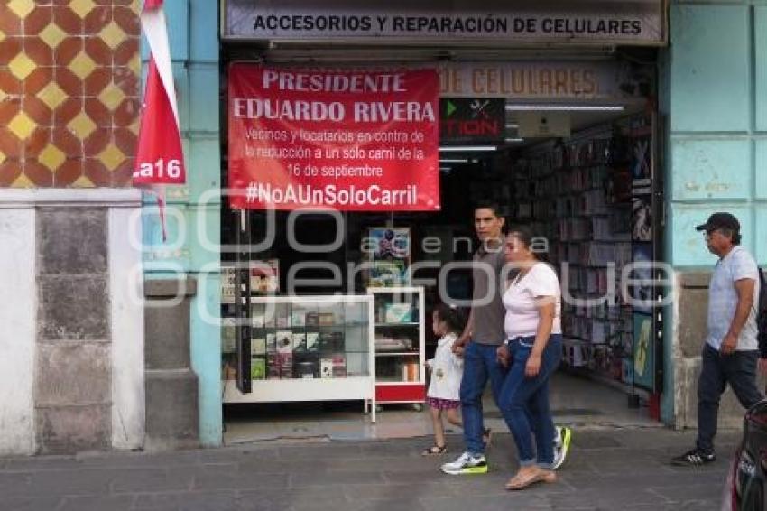 CALLE PEATONAL . 16 DE SEPTIEMBRE