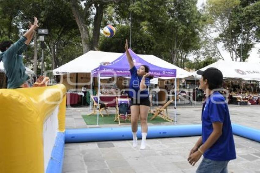 TLAXCALA . VOLEIBOL DE PLAYA