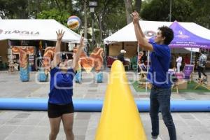 TLAXCALA . VOLEIBOL DE PLAYA