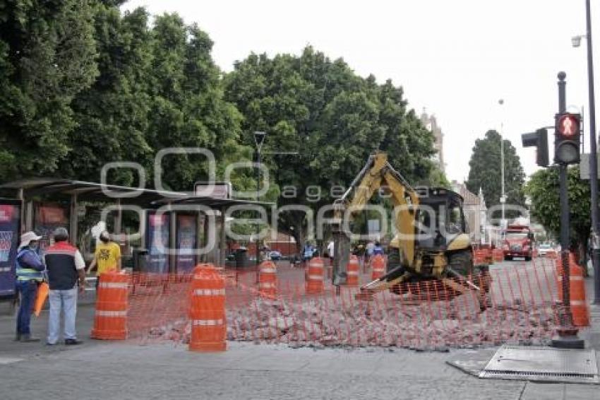 CALLE 16 DE SEPTIEMBRE . INTERVENCIÓN