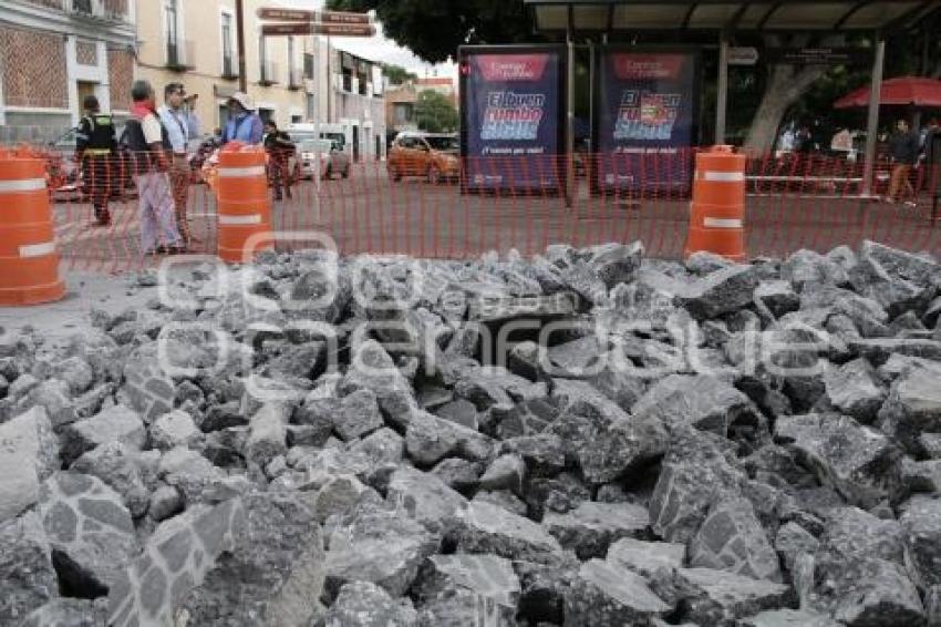 CALLE 16 DE SEPTIEMBRE . INTERVENCIÓN