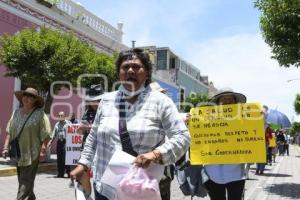 TLAXCALA . MANIFESTACIÓN DOCENTES