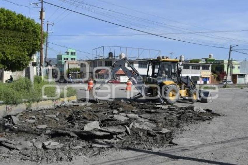 TLAXCALA . REHABILITACIÓN CALLE . CHIAUTEMPAN