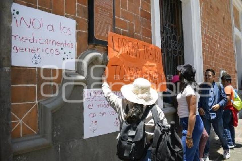 TLAXCALA . MANIFESTACIÓN DOCENTES