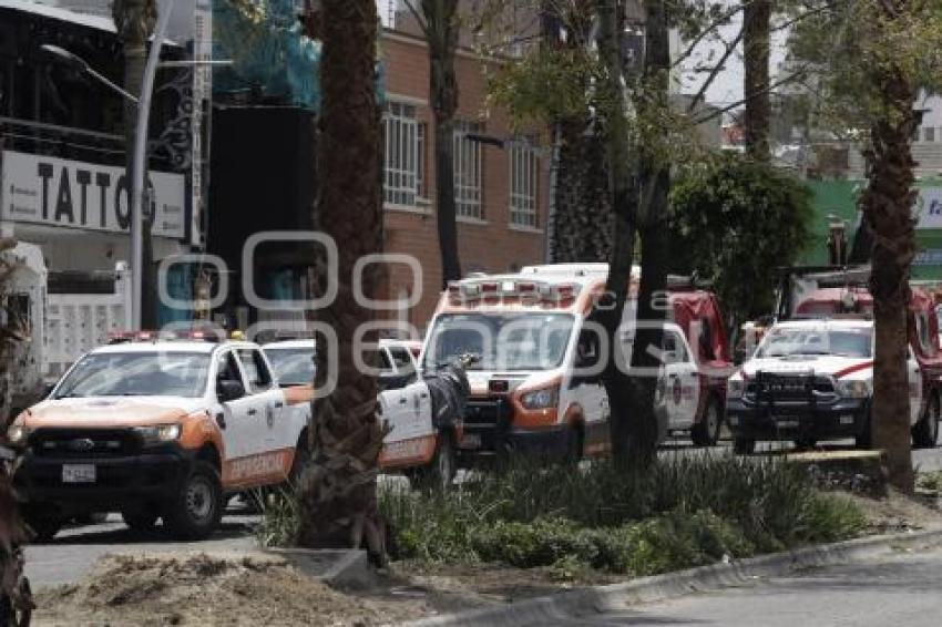 INCENDIO AVENIDA JUÁREZ