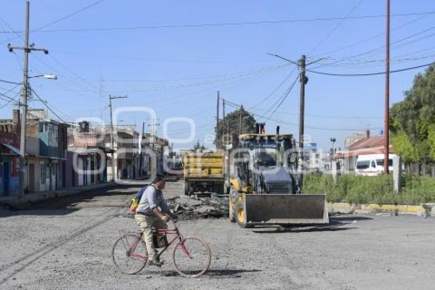 TLAXCALA . REHABILITACIÓN CALLE . CHIAUTEMPAN