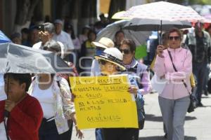 TLAXCALA . MANIFESTACIÓN DOCENTES