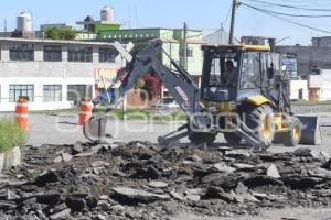 TLAXCALA . REHABILITACIÓN CALLE . CHIAUTEMPAN