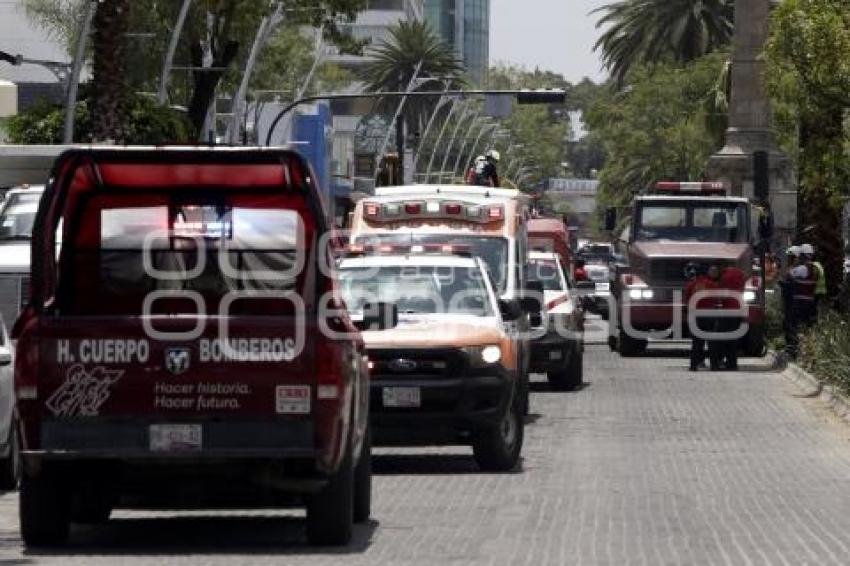 INCENDIO AVENIDA JUÁREZ