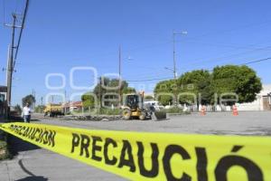 TLAXCALA . REHABILITACIÓN CALLE . CHIAUTEMPAN