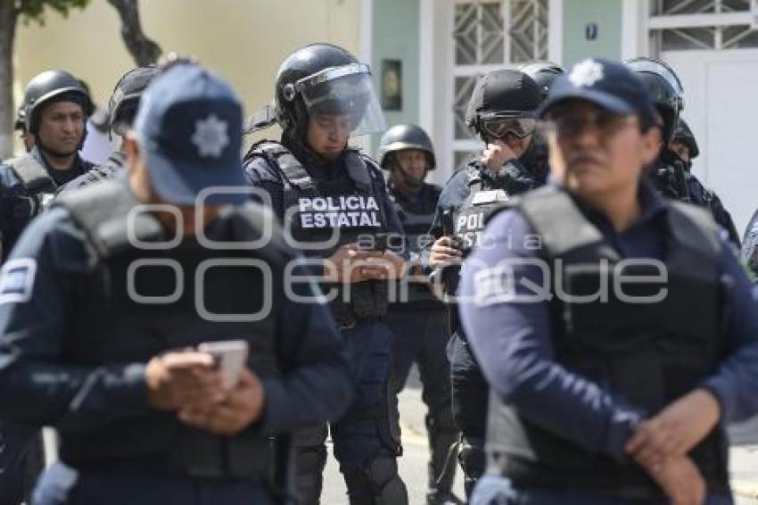 TLAXCALA . MANIFESTACIÓN DOCENTES 