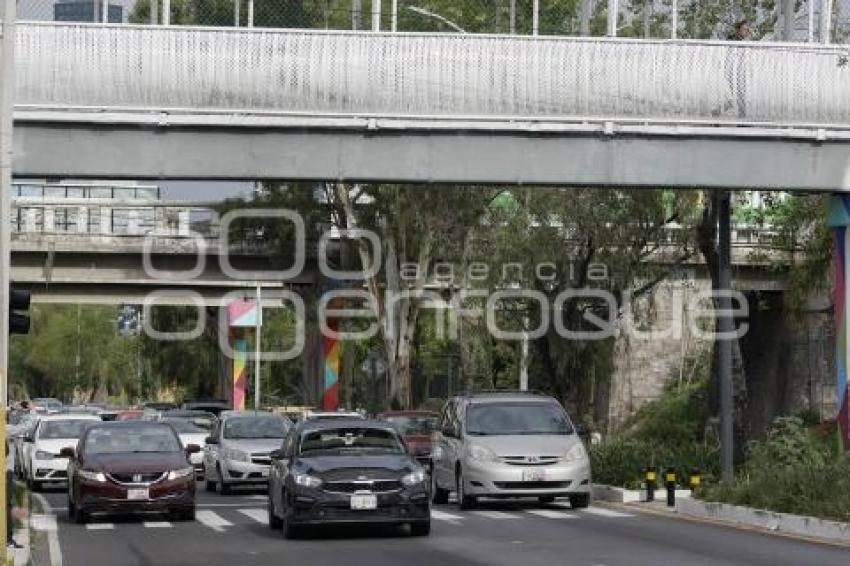 AYUNTAMIENTO . PUENTE PEATONAL