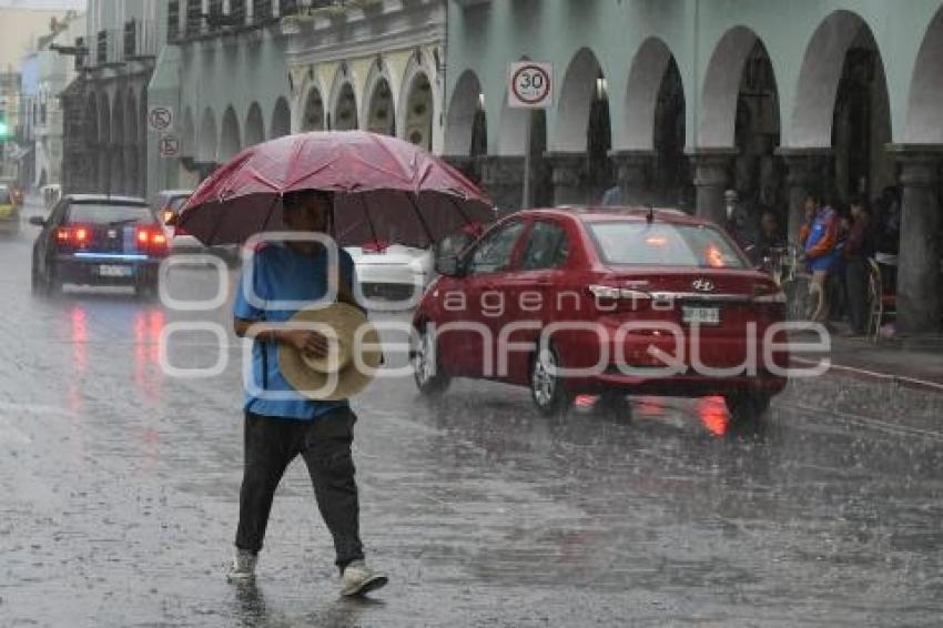 TLAXCALA . LLUVIA