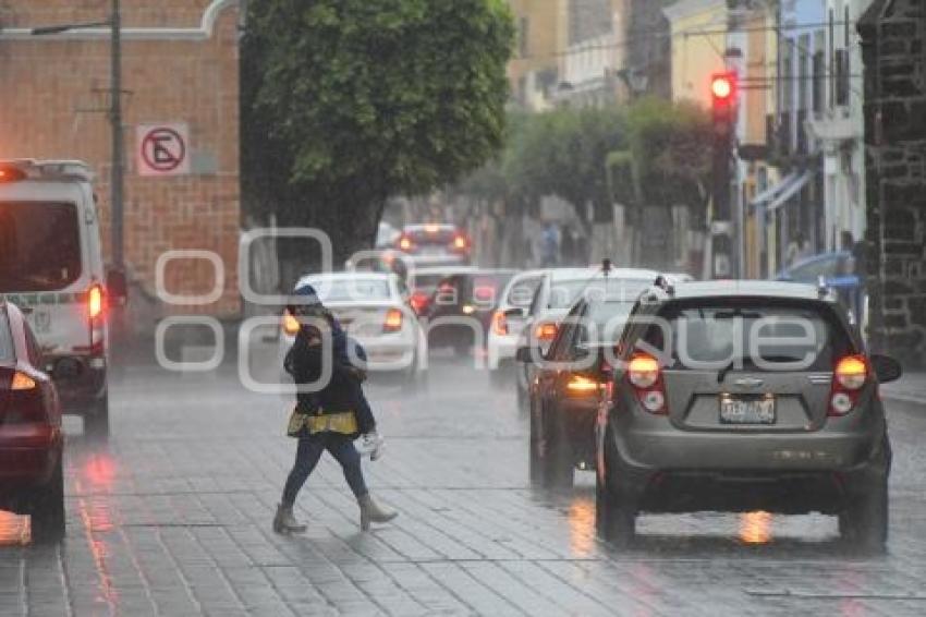 TLAXCALA . LLUVIA