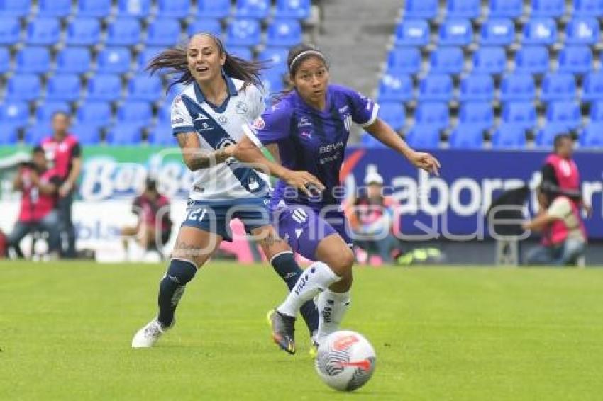 FÚTBOL FEMENIL . PUEBLA VS RAYADAS