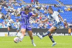 FÚTBOL FEMENIL . PUEBLA VS RAYADAS