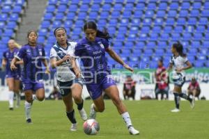 FÚTBOL FEMENIL . PUEBLA VS RAYADAS