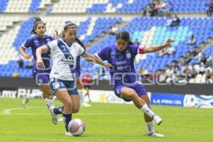 FÚTBOL FEMENIL . PUEBLA VS RAYADAS