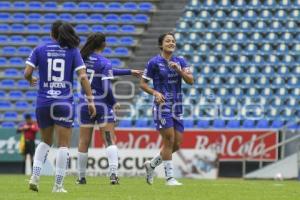 FÚTBOL FEMENIL . PUEBLA VS RAYADAS