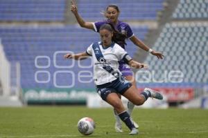 FÚTBOL FEMENIL . PUEBLA VS RAYADAS