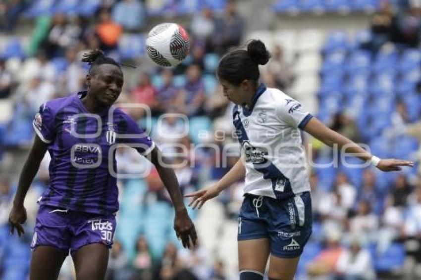 FÚTBOL FEMENIL . PUEBLA VS RAYADAS