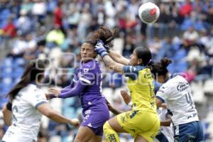 FÚTBOL FEMENIL . PUEBLA VS RAYADAS